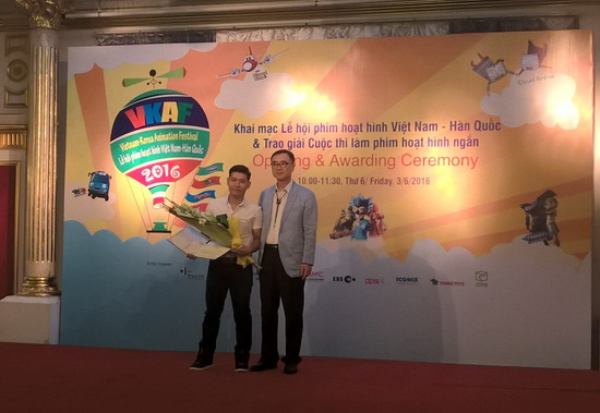 Trao giải cuộc thi làm phim hoạt hình ngắn ảnh 1